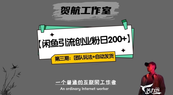 第三期：暴力引流，无脑搬运，闲鱼创业粉引流一天200+，更新全自动发货的团队闭环模式【揭秘】-时光论坛