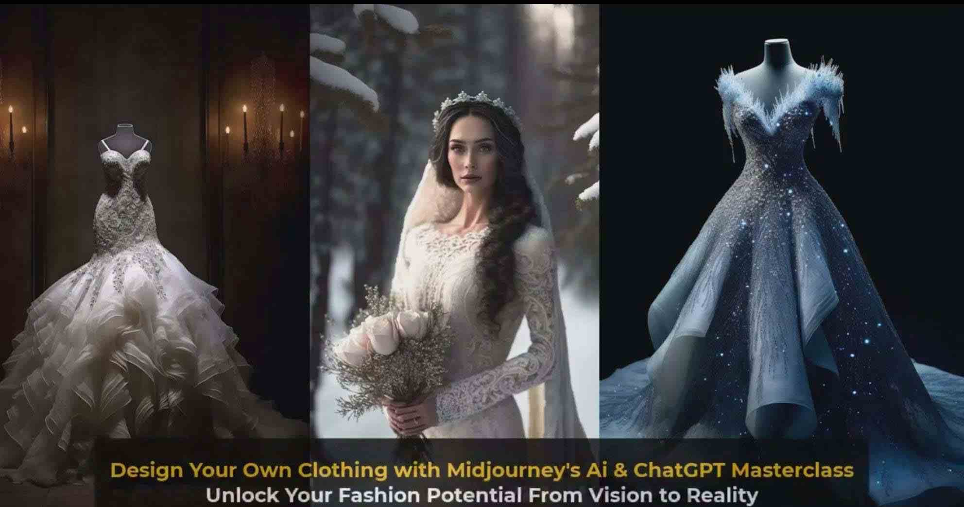 图片[9]-利用 Midjourneys Ai 人工智能设计自己的服装AI大师班-10节课-中英字幕-时光论坛