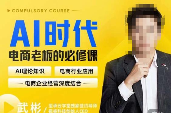 玺承·AI时代，电商老板的必修课，理论+实操+工具，驱动电商销售转化-时光论坛