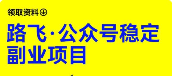 路飞·公众号稳定副业项目，你只要无脑去推广，粉丝和收入，自然就来了-时光论坛