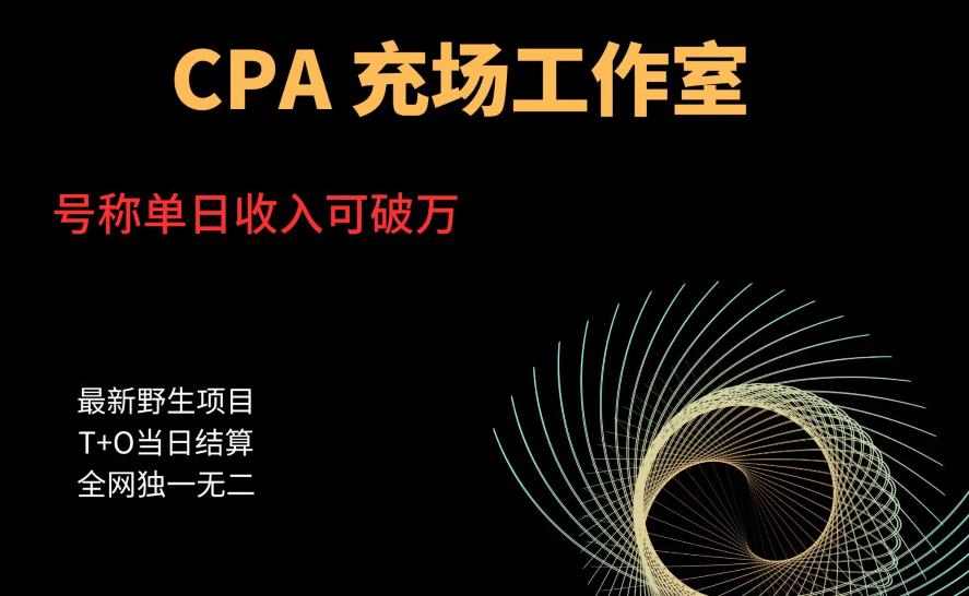 cpa充场工作室，号称单日收入10000+（揭秘）-时光论坛