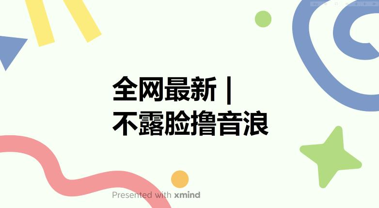 全网最新不露脸撸音浪，跑通自动化成交闭环，实现出单+收徒收益最大化【揭秘】-时光论坛