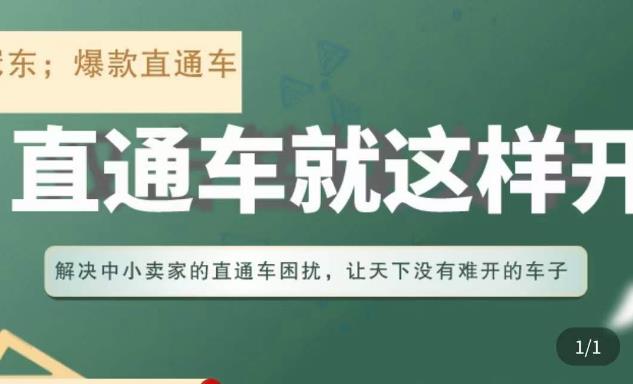 冠东·淘系直通车保姆级教程，全面讲解直通车就那么简单-时光论坛