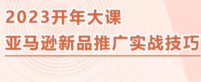 2023亚马逊新品推广实战技巧，线下百万美金课程的精简版，简单粗暴可复制，实操性强的推广手段-时光论坛