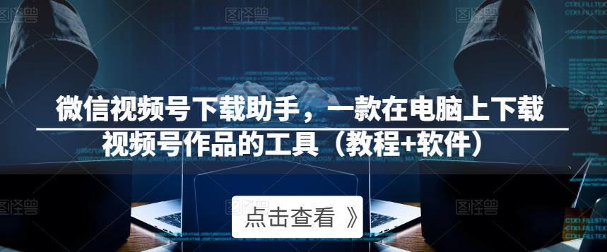 微信视频号下载助手，一款在电脑上下载视频号作品的工具（教程+软件）-时光论坛