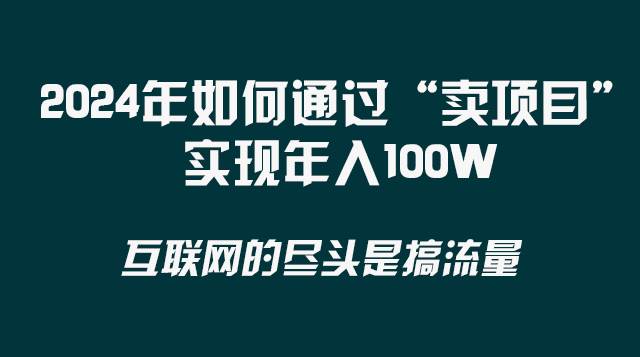 （8382期） 2024年如何通过“卖项目”实现年入100W-时光论坛