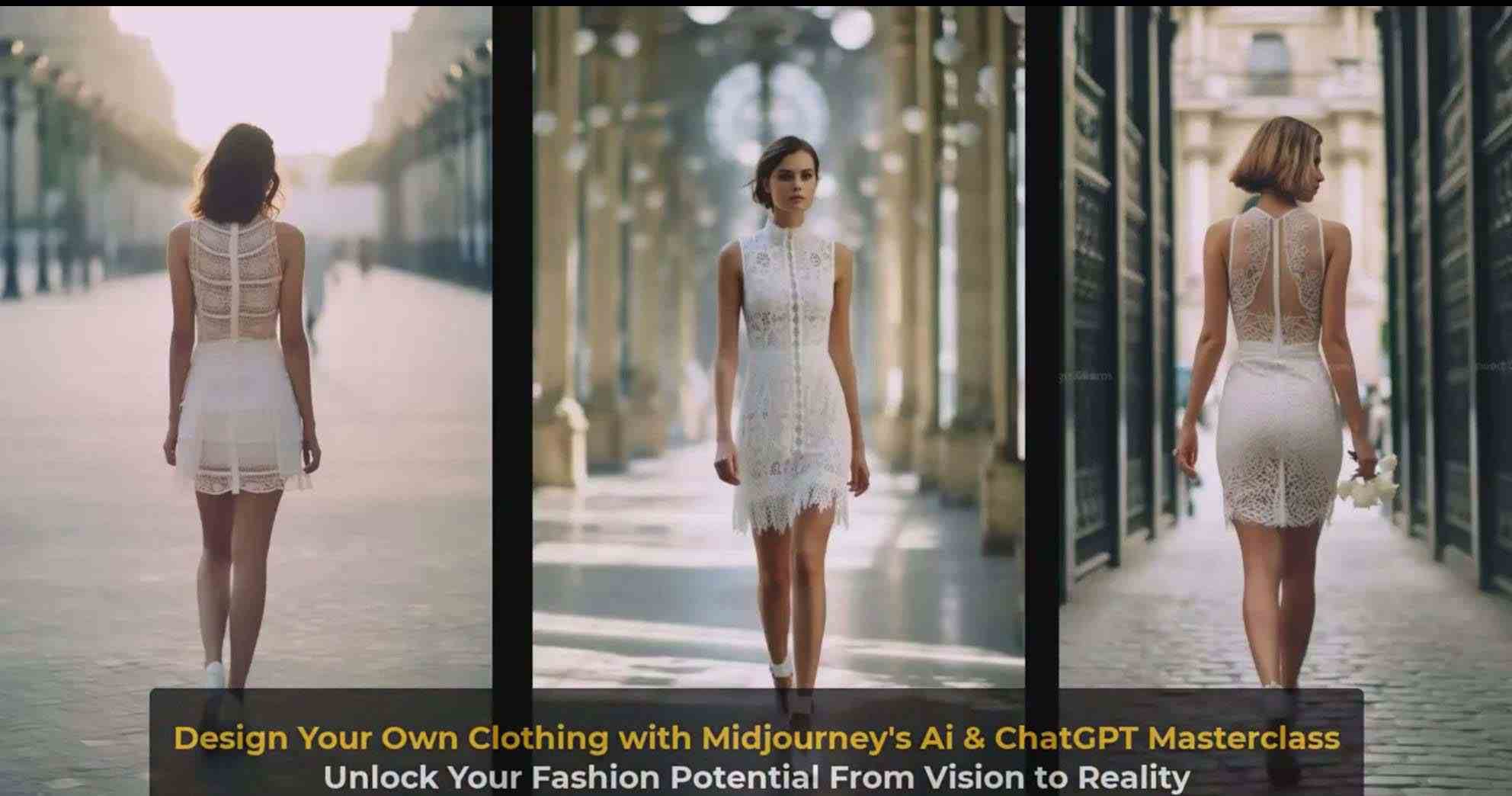 图片[4]-利用 Midjourneys Ai 人工智能设计自己的服装AI大师班-10节课-中英字幕-时光论坛