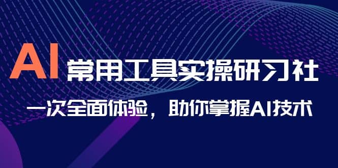 AI-常用工具实操研习社，一次全面体验，助你掌握AI技术-时光论坛