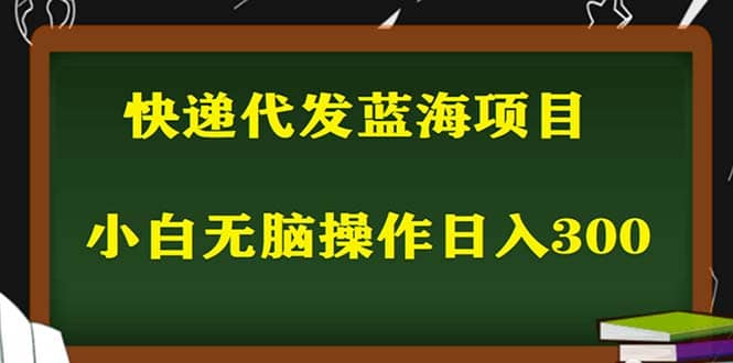 2023最新蓝海快递代发项目，小白零成本照抄-时光论坛