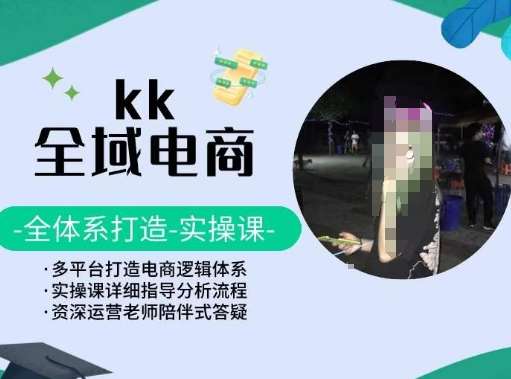 KK全域电商，全体系打造实操课，多平台打造电商逻辑体系-时光论坛