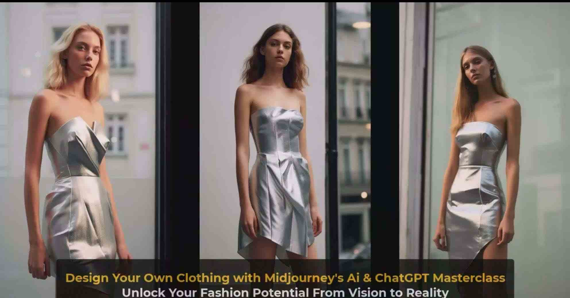 图片[10]-利用 Midjourneys Ai 人工智能设计自己的服装AI大师班-10节课-中英字幕-时光论坛