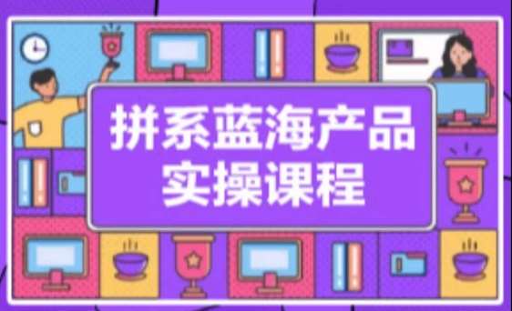 拼系冷门蓝海产品实操课程，从注册店铺到选品上架到流量维护环环相扣-时光论坛