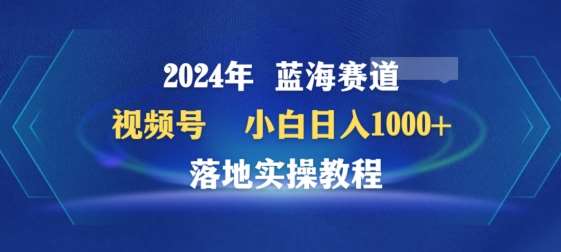 2024年视频号蓝海赛道百家讲坛，小白日入1000+，落地实操教程【揭秘】-时光论坛