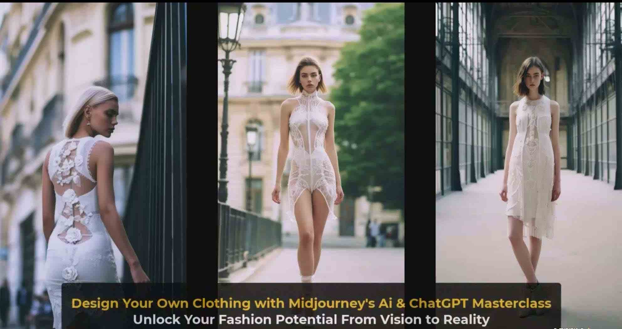 图片[6]-利用 Midjourneys Ai 人工智能设计自己的服装AI大师班-10节课-中英字幕-时光论坛