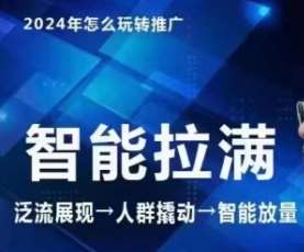 七层老徐·2024引力魔方人群智能拉满+无界推广高阶，自创全店动销玩法-时光论坛