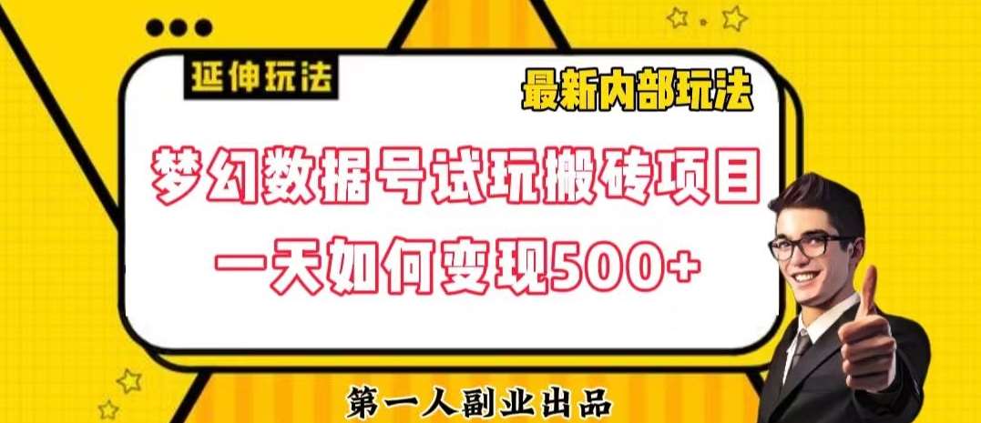 数据号回归玩法游戏试玩搬砖项目再创日入500+【揭秘】-时光论坛