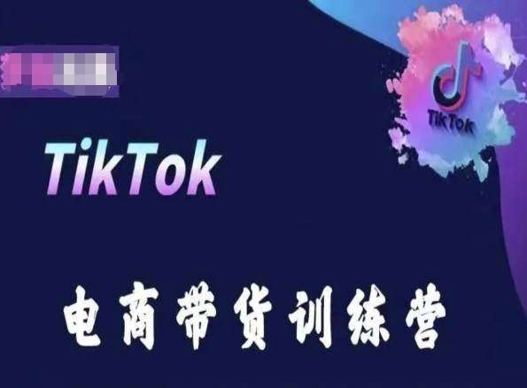 TikTok电商带货训练营，跟随时代潮流，跨境掘金-时光论坛
