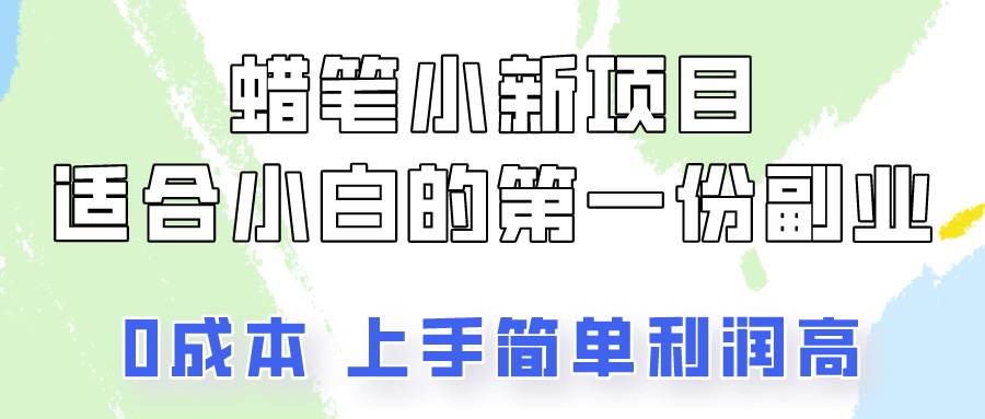 蜡笔小新项目拆解，0投入，0成本，小白一个月也能多赚3000+-时光论坛