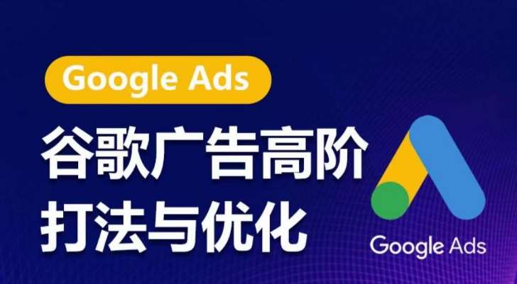 谷歌广告高阶打法与优化，凝结行业精华的谷歌广告体系课程，带你抓住流量红利，最大化ROI-时光论坛