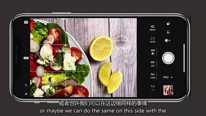 iPhone 美食摄影-掌握美食摄影造型-构图和编辑艺术-21节课-中英字幕-时光论坛