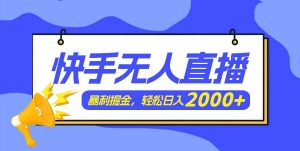 （11887期）快手美女跳舞3.0，简单无脑，轻轻松松日入2000+-时光论坛