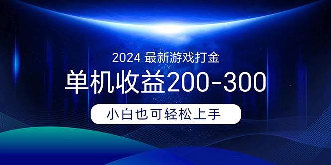 （11542期）2024最新游戏打金单机收益200-300-时光论坛