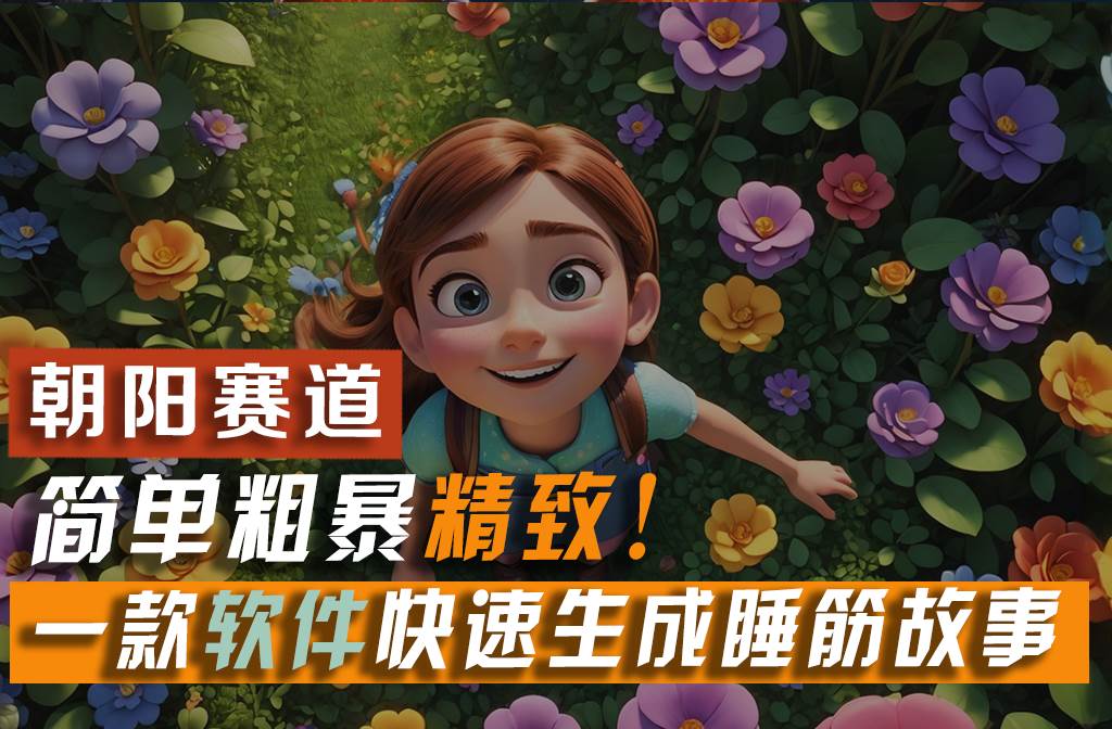 （11405期）利用一款软件5分钟一条爆款睡筋故事，简单粗暴精致！小白月入2w+-时光论坛