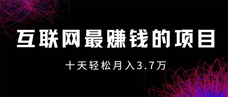 （12396期）互联网最赚钱的项目没有之一，轻松月入7万+，团队最新项目-时光论坛