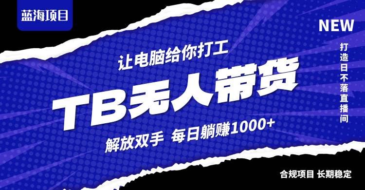 （12742期）淘宝无人直播最新玩法，不违规不封号，轻松月入3W+-时光论坛