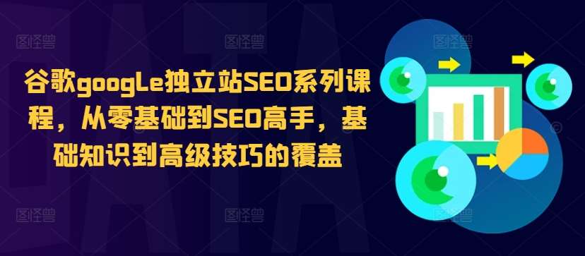 谷歌google独立站SEO系列课程，从零基础到SEO高手，基础知识到高级技巧的覆盖-时光论坛