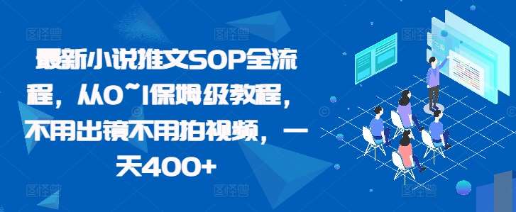 最新小说推文SOP全流程，从0~1保姆级教程，不用出镜不用拍视频，一天400+-时光论坛