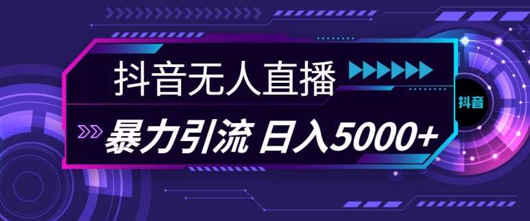 抖音快手视频号全平台通用无人直播引流法，利用图片模板和语音话术，暴力日引流100+创业粉【揭秘】-时光论坛