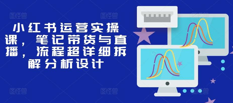 小红书运营实操课，笔记带货与直播，流程超详细拆解分析设计-时光论坛