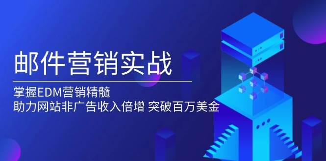 邮件营销实战，掌握EDM营销精髓，助力网站非广告收入倍增，突破百万美金-时光论坛