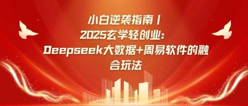 小白逆袭指南，2025玄学轻创业：Deepseek大数据+周易算法的融合玩法-时光论坛