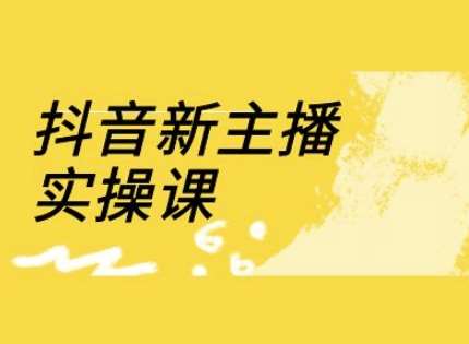 抖音新主播实操课，直播间流量运营线上实操课(18节)-时光论坛