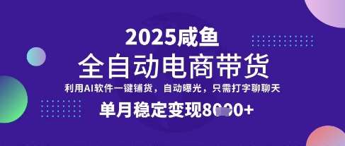 全网首发【闲鱼全自动电商带货】三年磨一剑，一朝露锋芒，单月稳定变现8k+【揭秘】-时光论坛