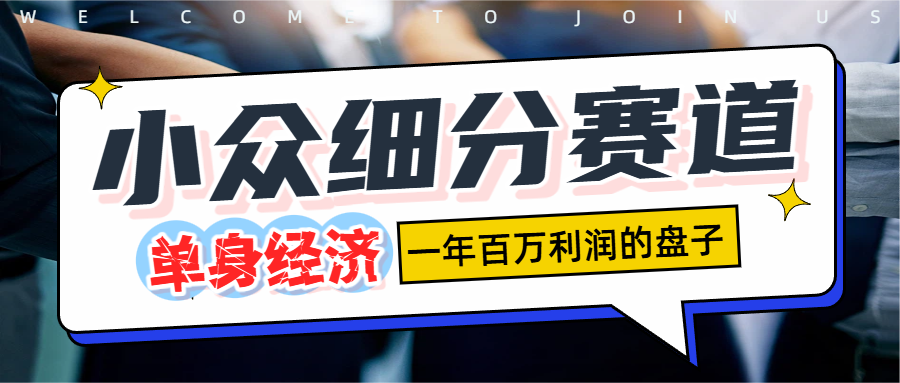 单身经济赛道,一天1000+-时光论坛