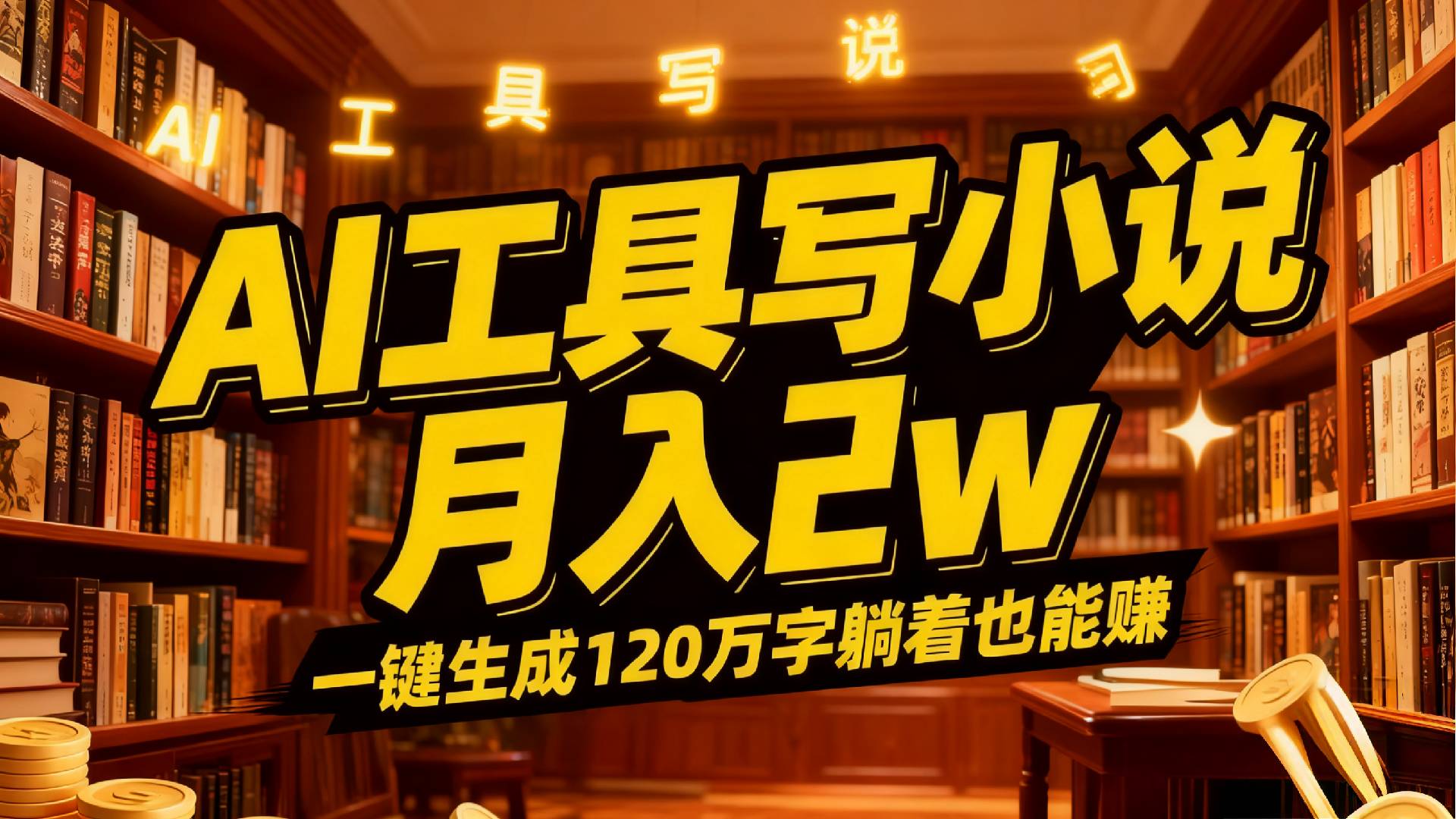2026年AI工具写小说,一键生成120万字，躺着也能赚，月入2w+-时光论坛