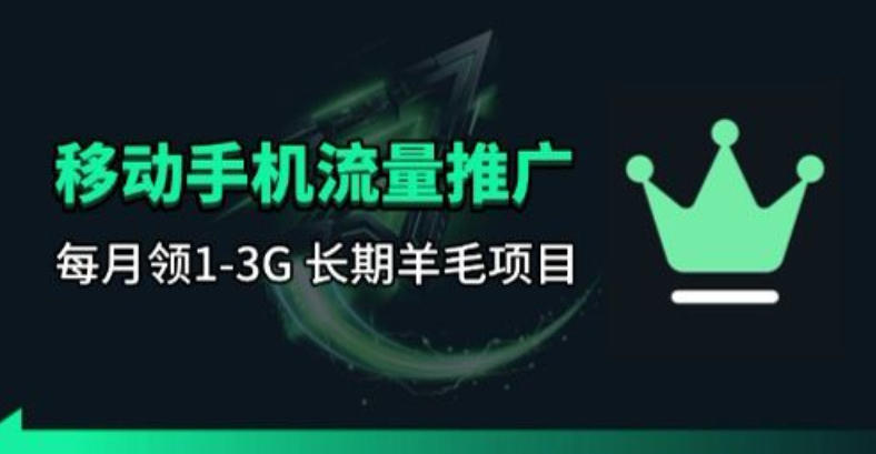 手机流量领取推广_每月一轮，刚需类的长期项目-时光论坛