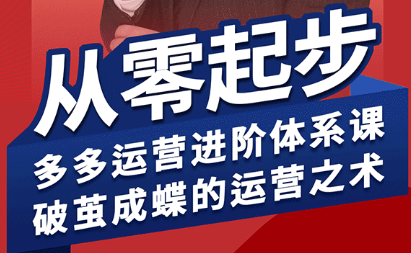 海神·拼多多运营进阶系统课(更新2026)-时光论坛
