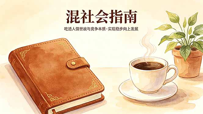 付费文章：混社会指南，吃透人情世故与竞争本质，实现稳步向上发展-时光论坛